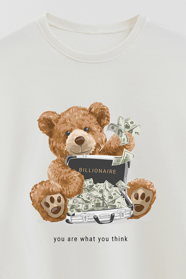 BUZO RUSTICO KIDS TEDDY BILLIONAIRE