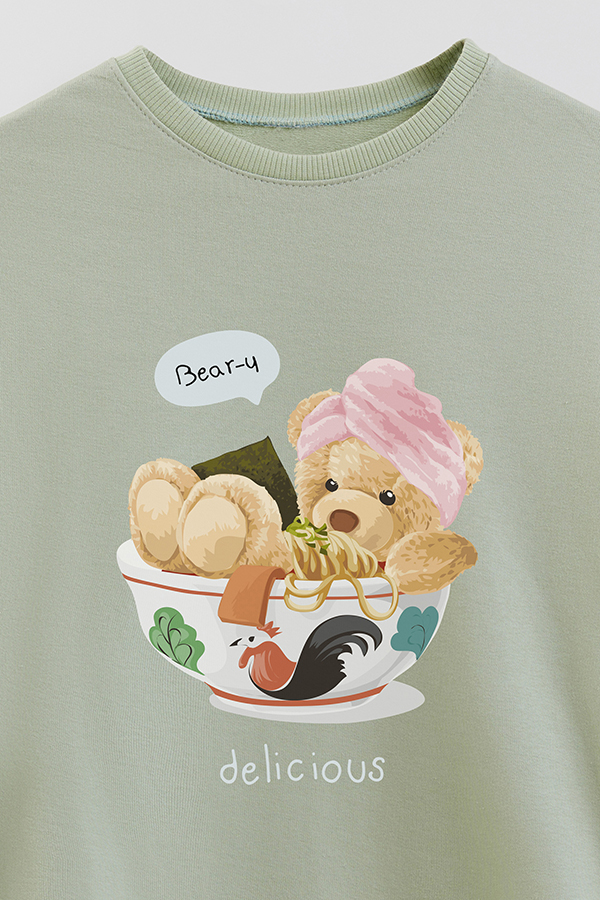 BUZO RUSTICO KIDS TEDDY BEARY DELICIOUS