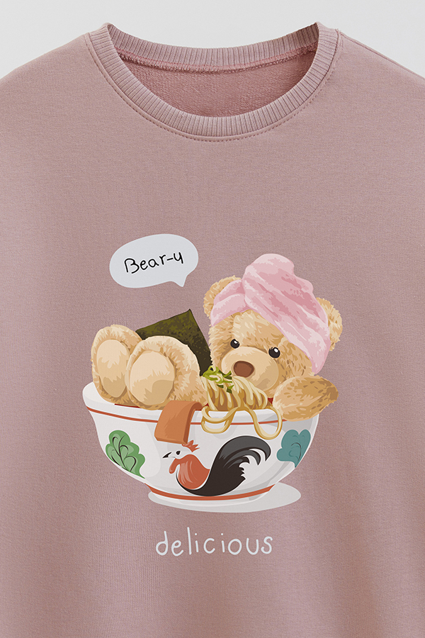 BUZO RUSTICO KIDS TEDDY BEARY DELICIOUS