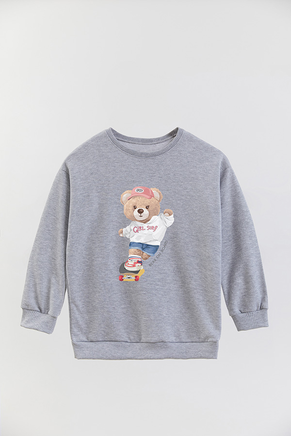 BUZO RUSTICO KIDS TEDDY BEAR ON BOARD