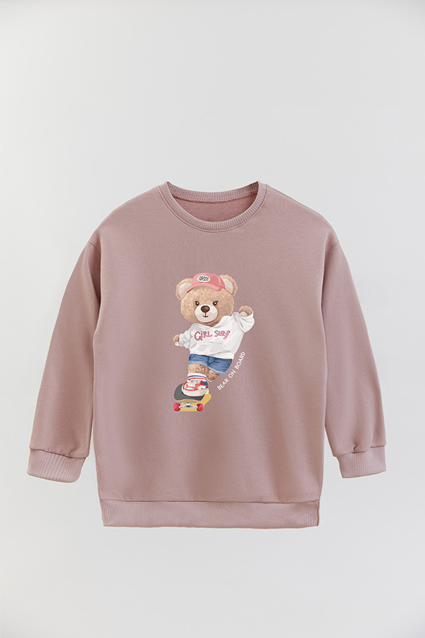 BUZO RUSTICO KIDS TEDDY BEAR ON BOARD