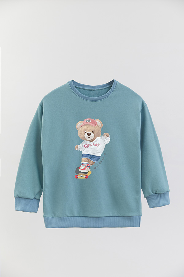 BUZO RUSTICO KIDS TEDDY BEAR ON BOARD