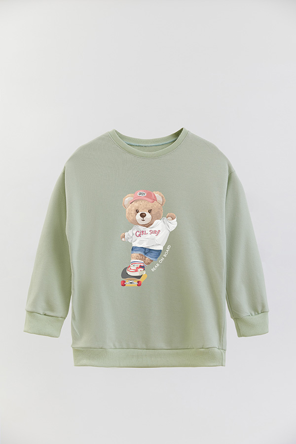 BUZO RUSTICO KIDS TEDDY BEAR ON BOARD
