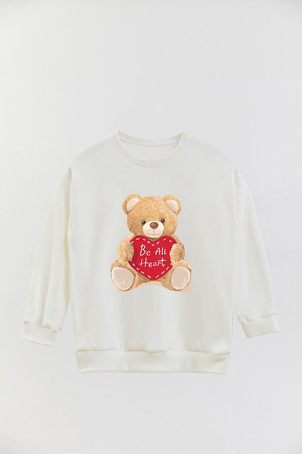 BUZO RUSTICO KIDS TEDDY BE ALL HEARTS