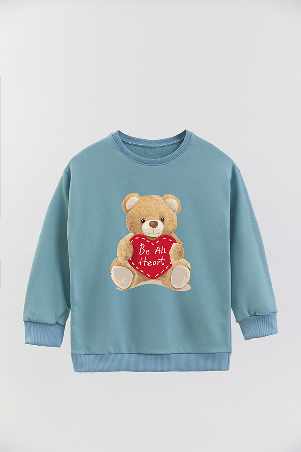 BUZO RUSTICO KIDS TEDDY BE ALL HEARTS