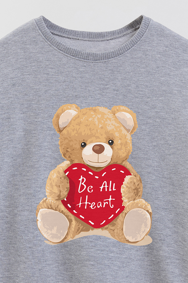 BUZO RUSTICO KIDS TEDDY BE ALL HEARTS