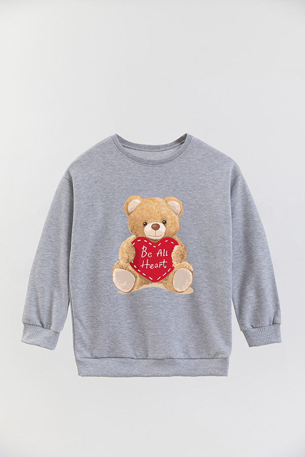 BUZO RUSTICO KIDS TEDDY BE ALL HEARTS