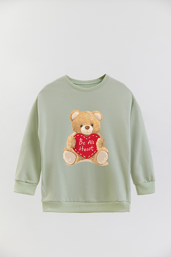 BUZO RUSTICO KIDS TEDDY BE ALL HEARTS