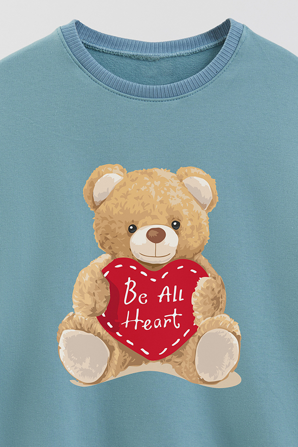 BUZO RUSTICO KIDS TEDDY BE ALL HEARTS