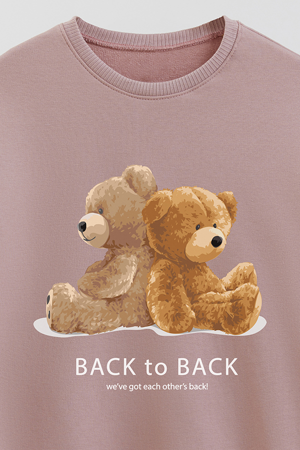 BUZO RUSTICO KIDS TEDDY BACK TO BACK