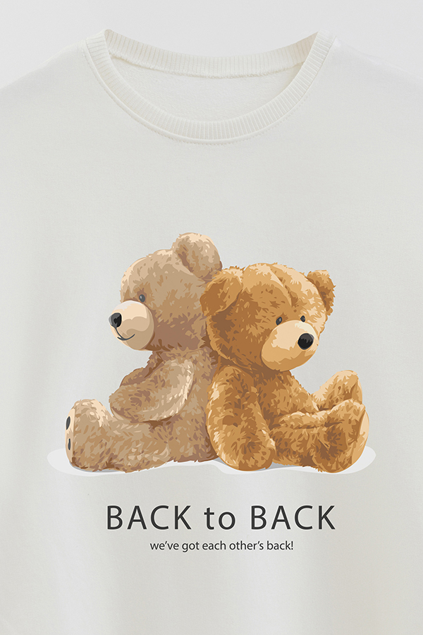 BUZO RUSTICO KIDS TEDDY BACK TO BACK