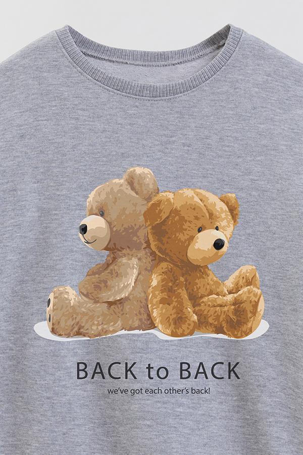 BUZO RUSTICO KIDS TEDDY BACK TO BACK