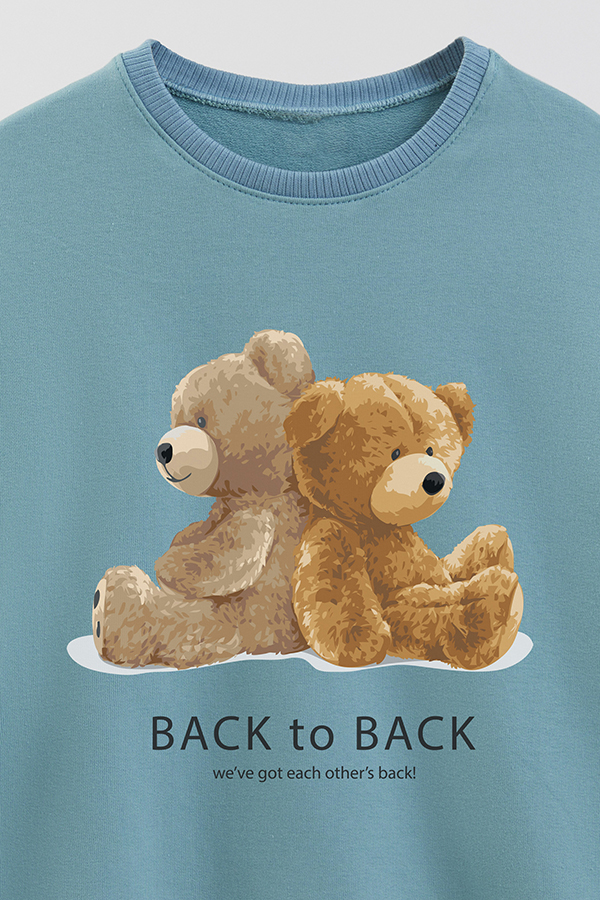 BUZO RUSTICO KIDS TEDDY BACK TO BACK