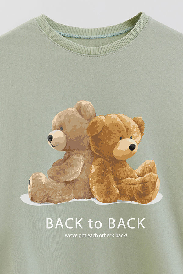 BUZO RUSTICO KIDS TEDDY BACK TO BACK