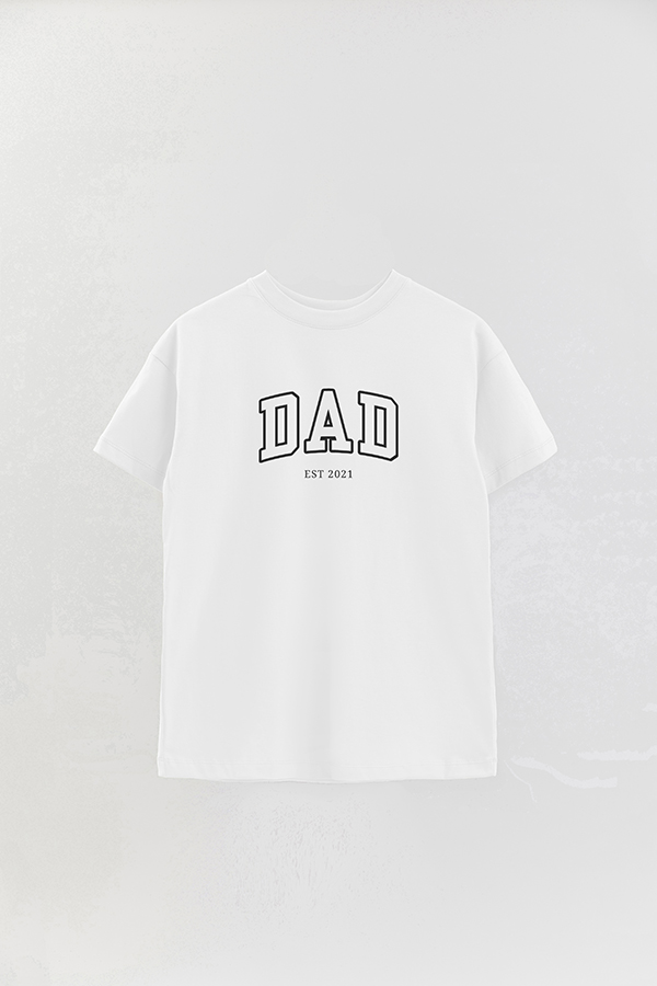 REMERA OVER ESTAMPADA DDP VARSITY DAD