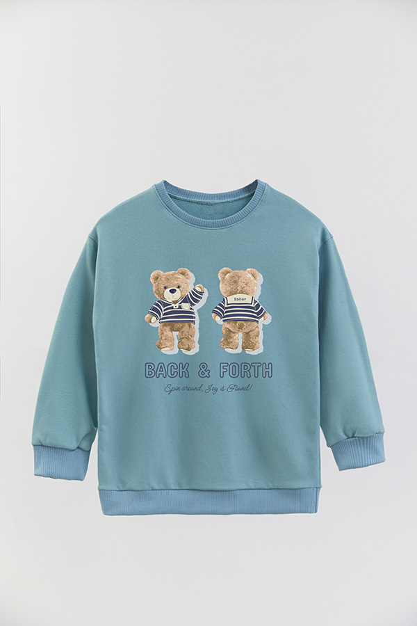 BUZO RUSTICO KIDS TEDDY BACK AND FORTH