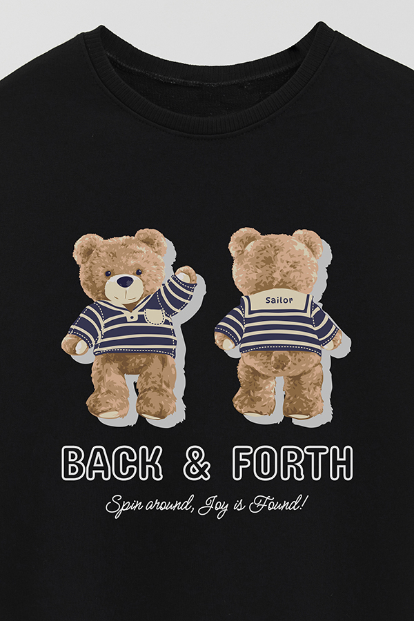 BUZO RUSTICO KIDS TEDDY BACK AND FORTH