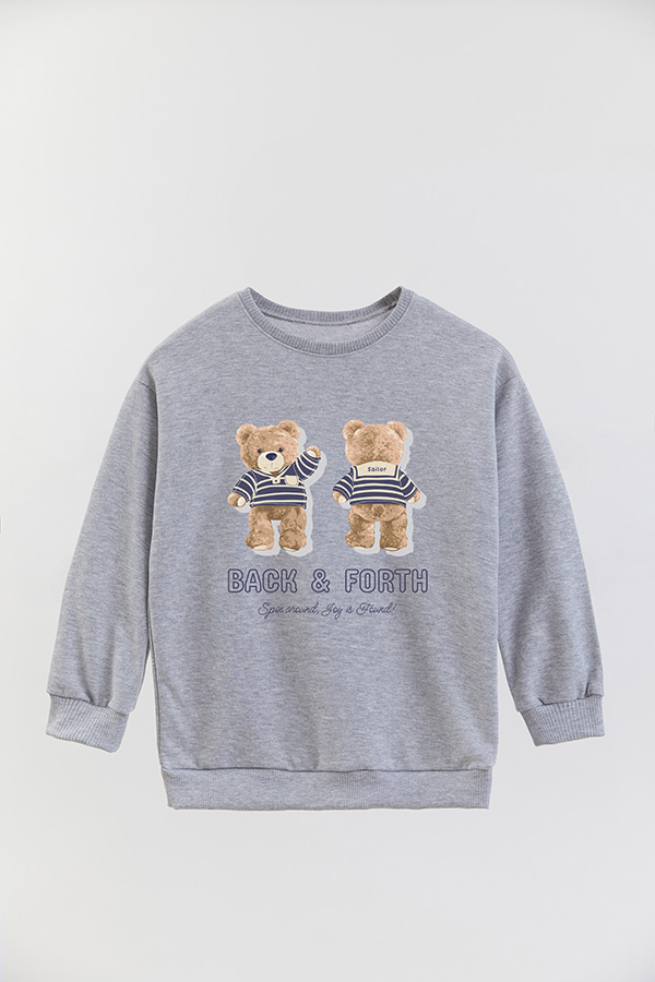 BUZO RUSTICO KIDS TEDDY BACK AND FORTH