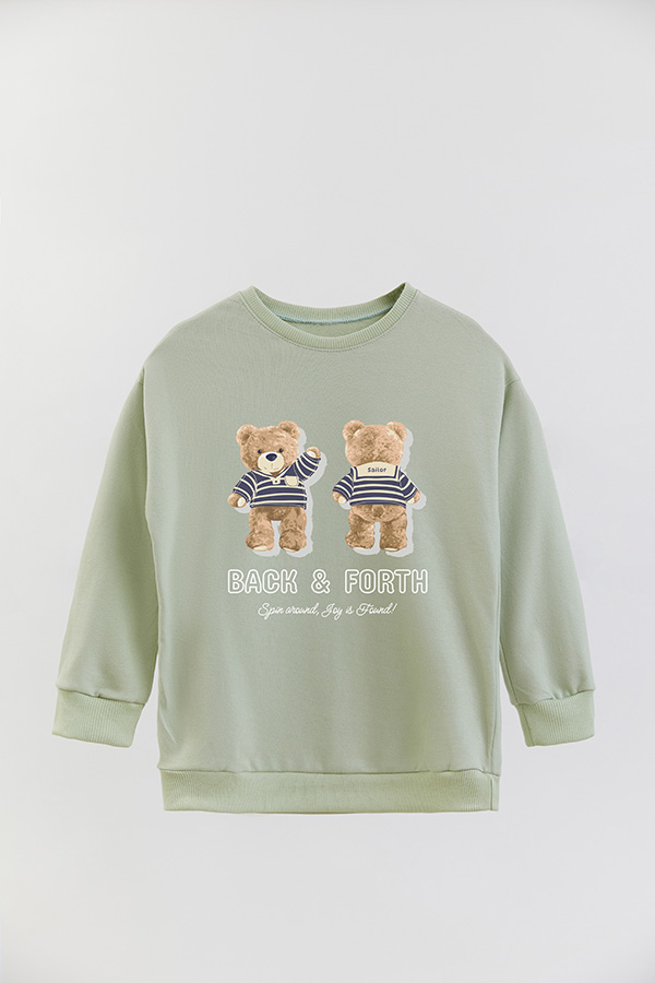 BUZO RUSTICO KIDS TEDDY BACK AND FORTH