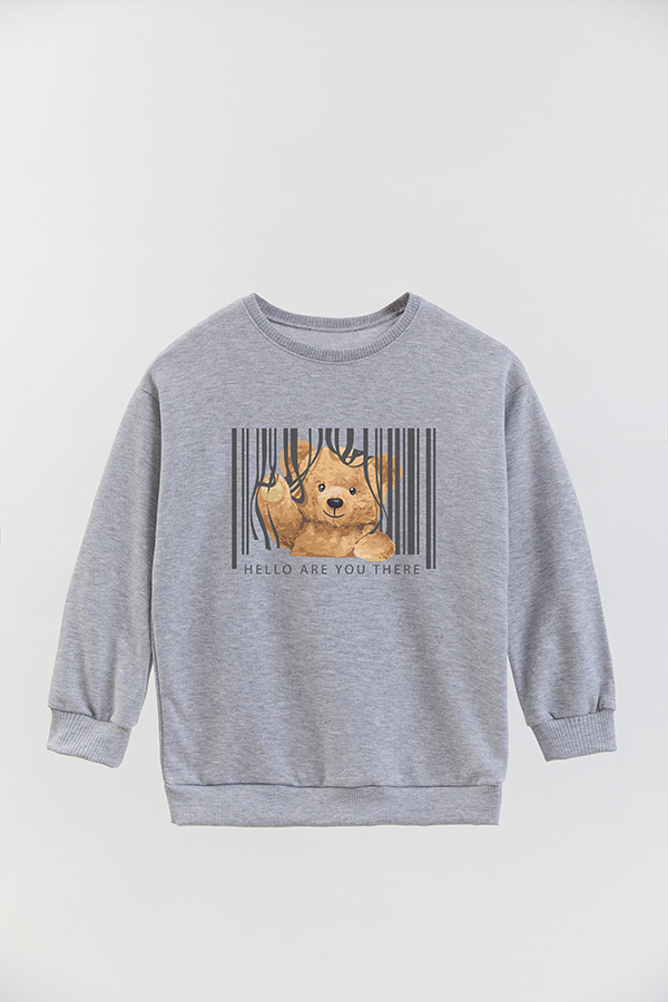 BUZO RUSTICO KIDS TEDDY BACK ARE YOU THERE