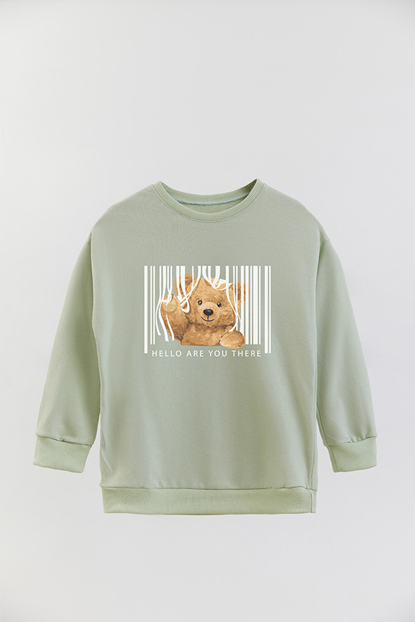BUZO RUSTICO KIDS TEDDY BACK ARE YOU THERE