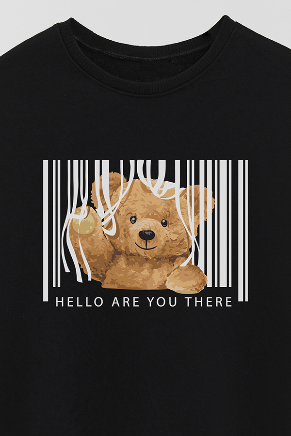 BUZO RUSTICO KIDS TEDDY BACK ARE YOU THERE