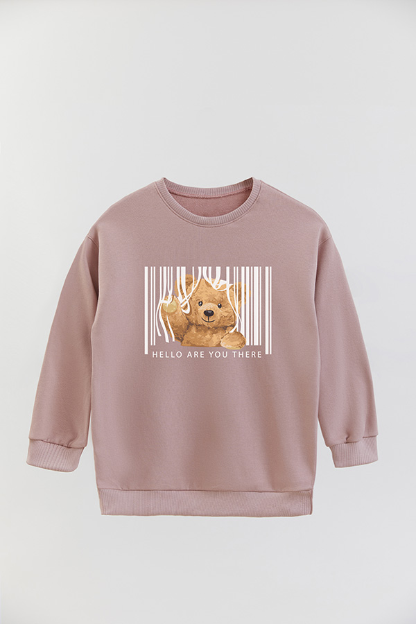 BUZO RUSTICO KIDS TEDDY BACK ARE YOU THERE