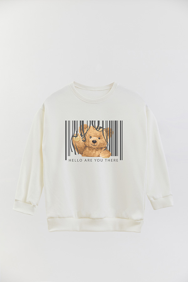 BUZO RUSTICO KIDS TEDDY BACK ARE YOU THERE