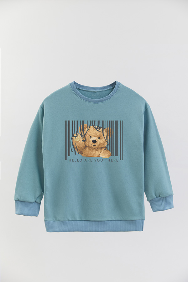BUZO RUSTICO KIDS TEDDY BACK ARE YOU THERE