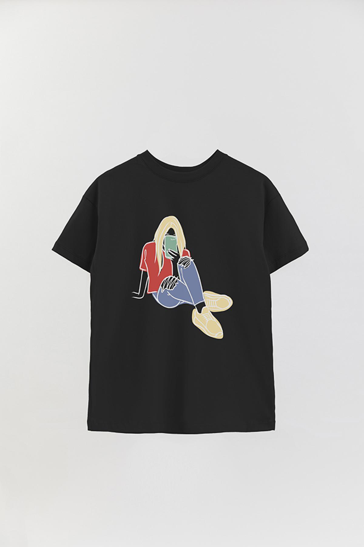 REMERA OVER ESTAMPADA W TRENDY FASHION 34