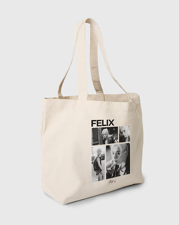 TOTE BAG SKZ BW FELIX