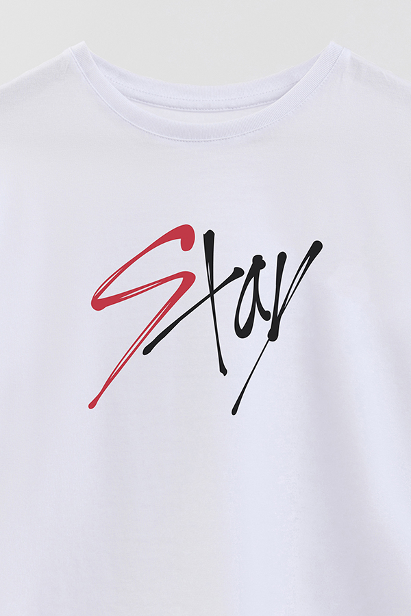 REMERA KID OVERSIZE SKZ STAY