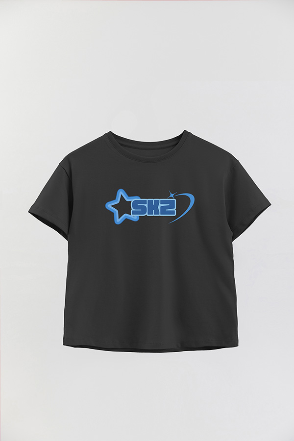 REMERA KID OVERSIZE SKZ AZUL