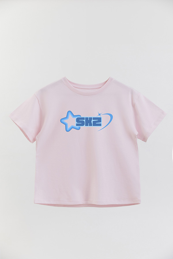 REMERA KID OVERSIZE SKZ AZUL