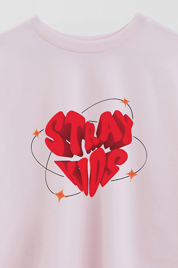 REMERA CROP ESTAMPADA SKZ 3