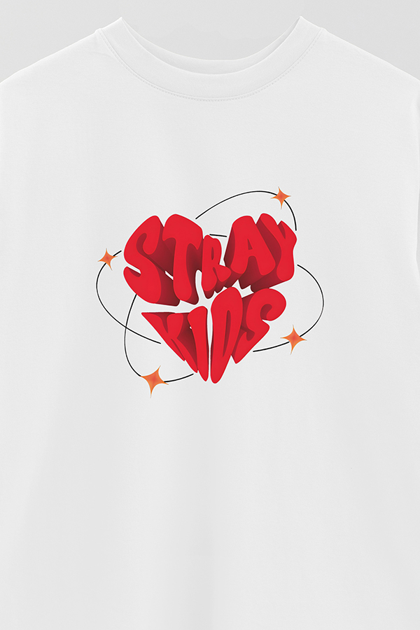 REMERA OVER ESTAMPADA SKZ 3