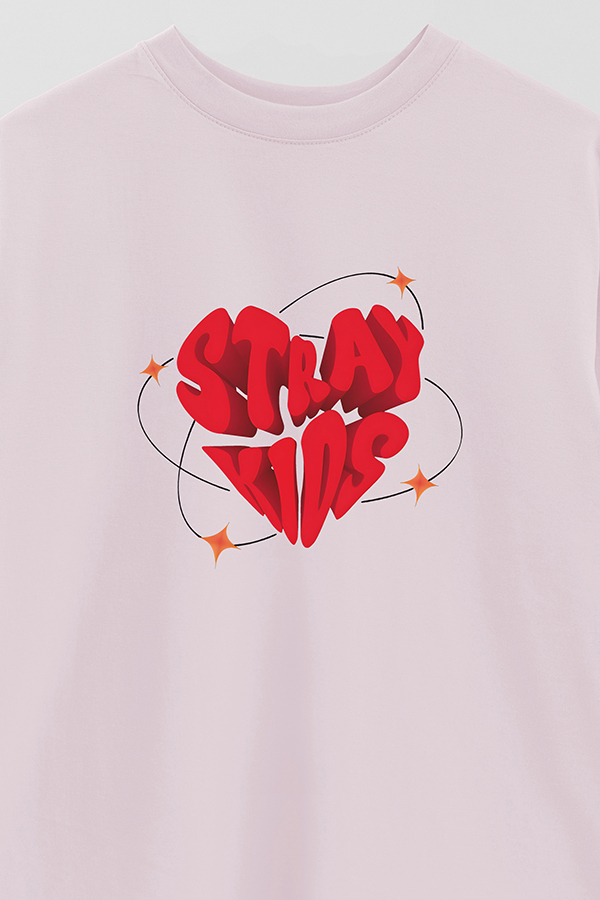 REMERA OVER ESTAMPADA SKZ 3