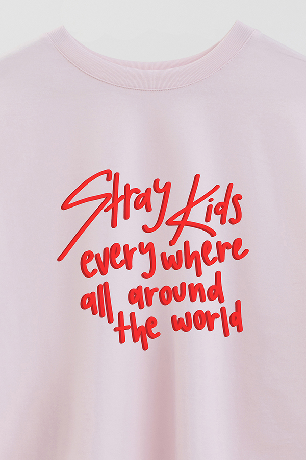 REMERA CROP ESTAMPADA SKZ 5
