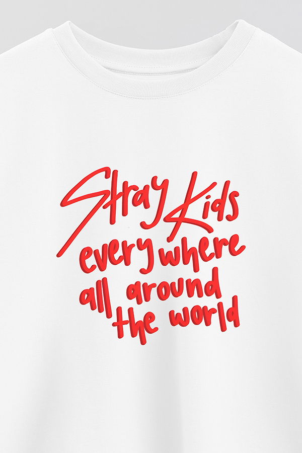 REMERA CROP ESTAMPADA SKZ 5