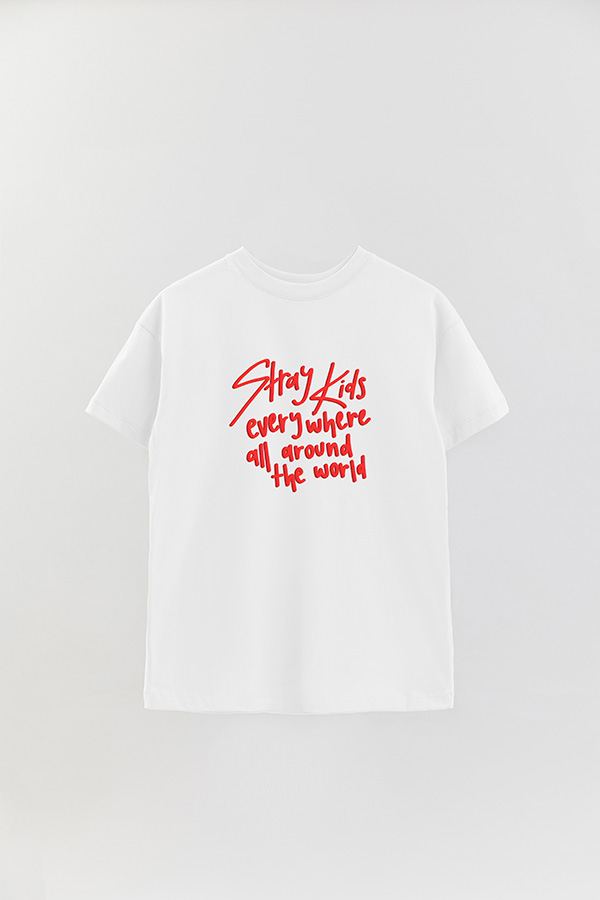 REMERA OVER ESTAMPADA SKZ 5