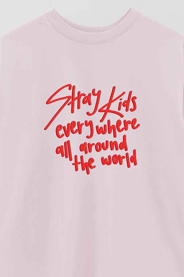 REMERA OVER ESTAMPADA SKZ 5