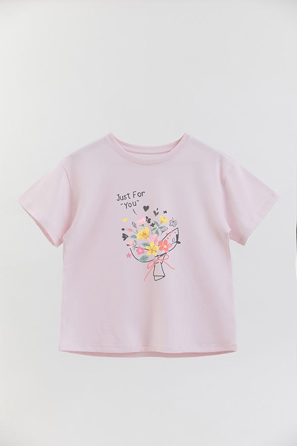 REMERA GIRL OVER JUST FOR YOU