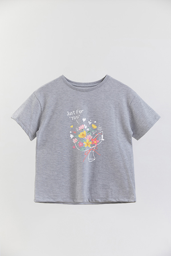 REMERA GIRL OVER JUST FOR YOU