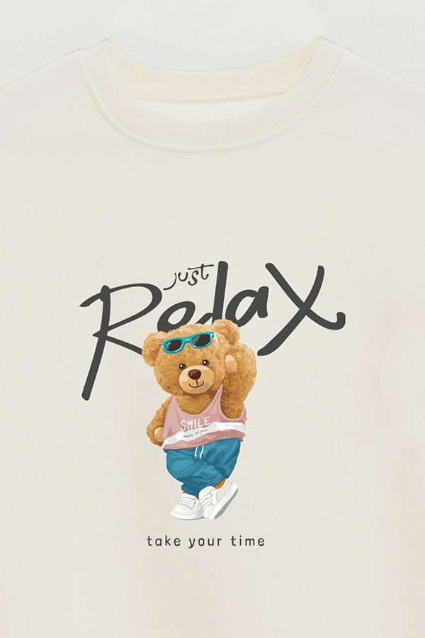 BUZO TEDDY JUST RELAX TAKE YOUR TIME