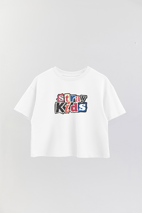 REMERA CROP ESTAMPADA SKZ 6