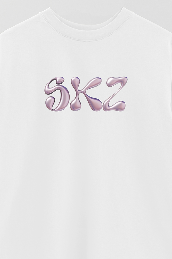 REMERA OVER ESTAMPADA SKZ 8