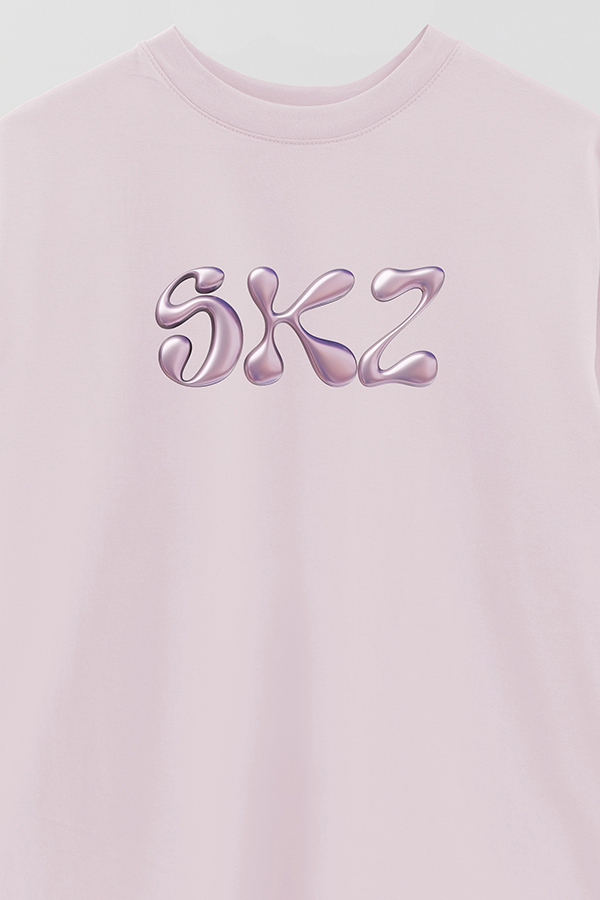 REMERA OVER ESTAMPADA SKZ 8