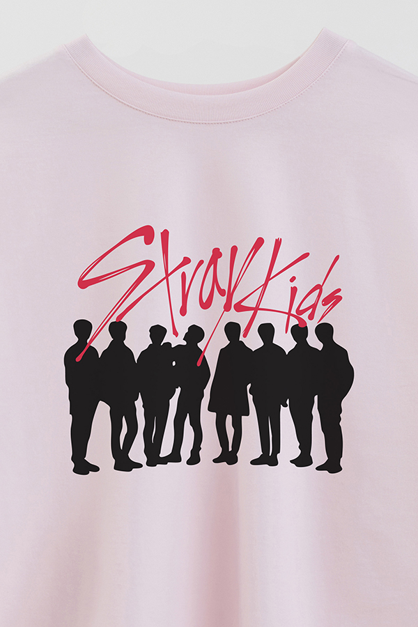 REMERA CROP ESTAMPADA SKZ 10