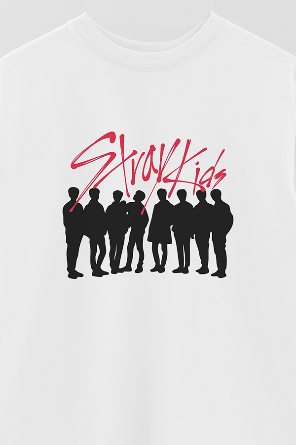 REMERA OVER ESTAMPADA SKZ 10