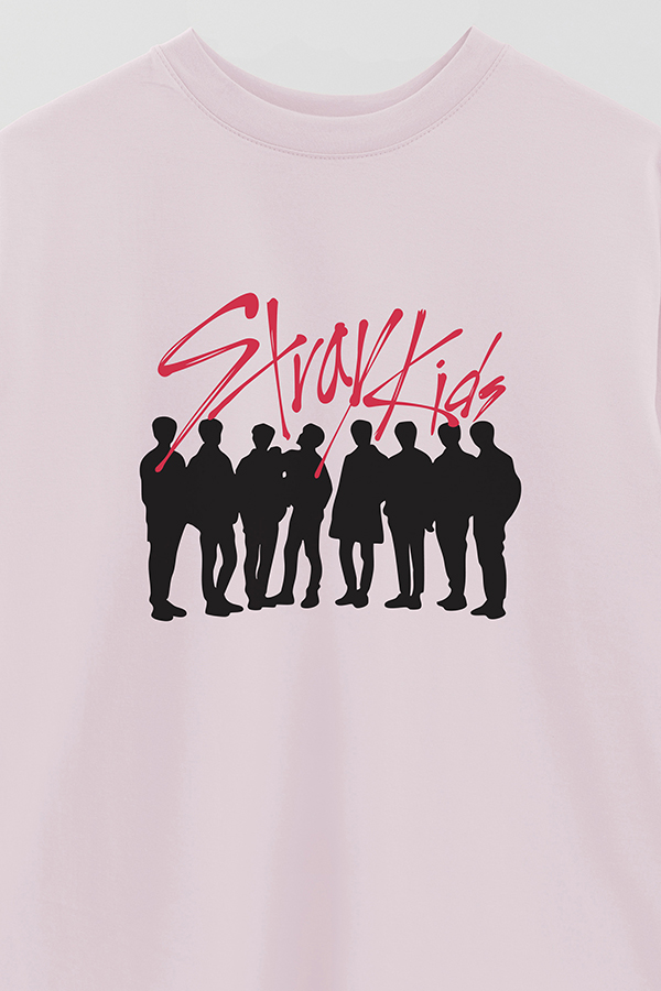 REMERA OVER ESTAMPADA SKZ 10